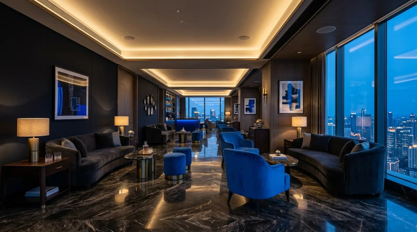 ホテルラウンジのBGM最適化【高級感を演出する音】